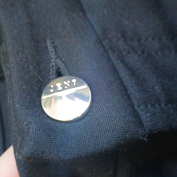 Jen 7 by 7 For All Mankind Soft Ankle Stretch Skinny Jeans Black Size 10 - Picture 9 of 10